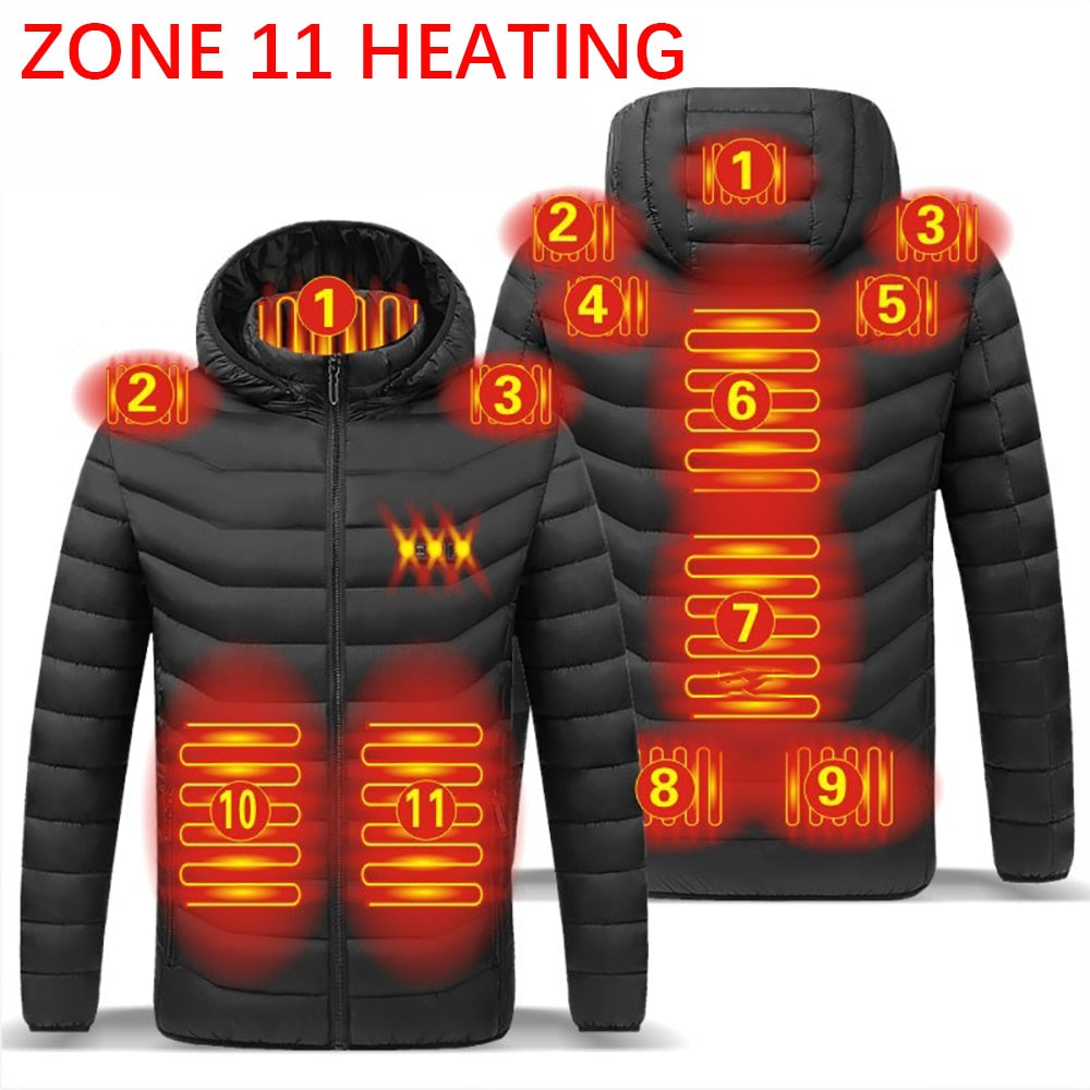 Heated Hooded Jacket