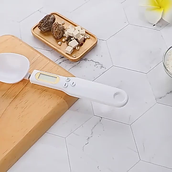 Kitchen Spoon Weighting Electronic LCD Digital Food Weight Measuring Spoon  Scale 500g 0.1g Coffee Tea Sugar Cooking for Baby - AliExpress